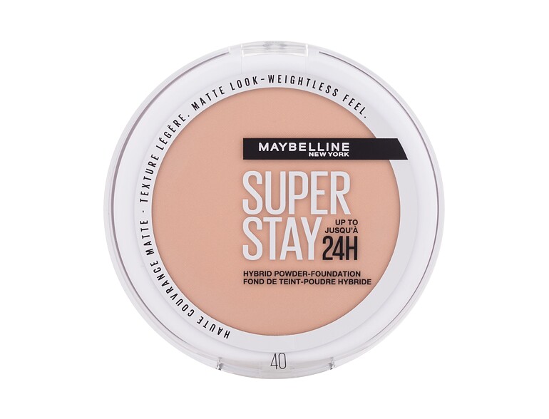 Foundation Maybelline Super Stay 24H Hybrid Powder-Foundation 9 g 40