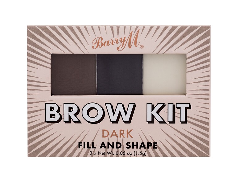 Augenbrauensets Barry M Brow Kit  4,5 g Dark
