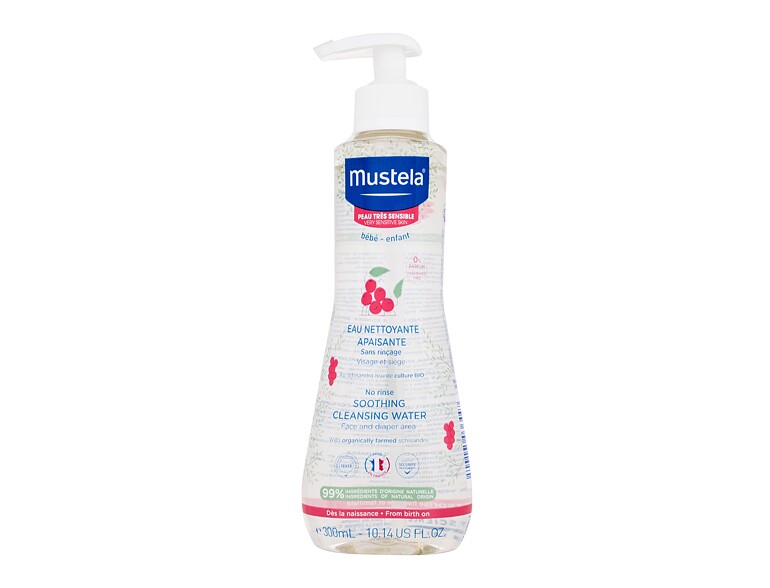 Reinigungswasser Mustela Bébé Soothing Cleansing Water No-Rinse 300 ml