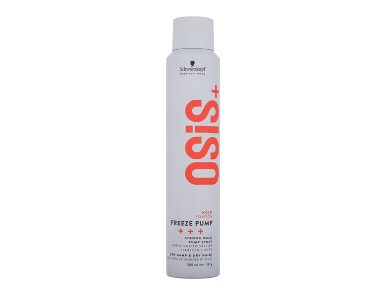 Lacca per capelli Schwarzkopf Professional Osis+ Freeze Pump Strong Hold Pump Spray 200 ml