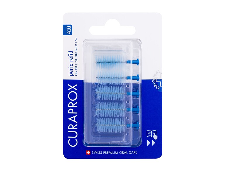 Zwischenraumzahnbürste Curaprox CPS 410 Perio Refill 2,8 - 10,0 mm 5 St.