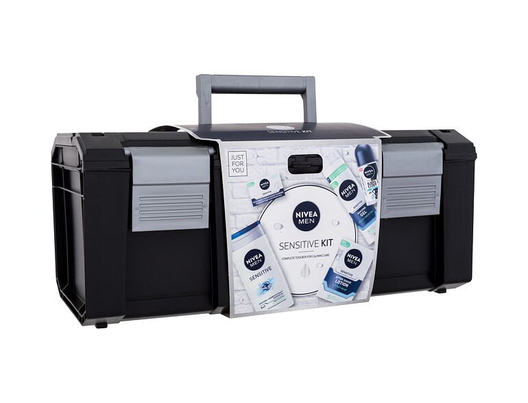 Tagescreme Nivea Men Sensitive Complete Toolbox For Calming Care 50 ml Beschädigte Schachtel Sets