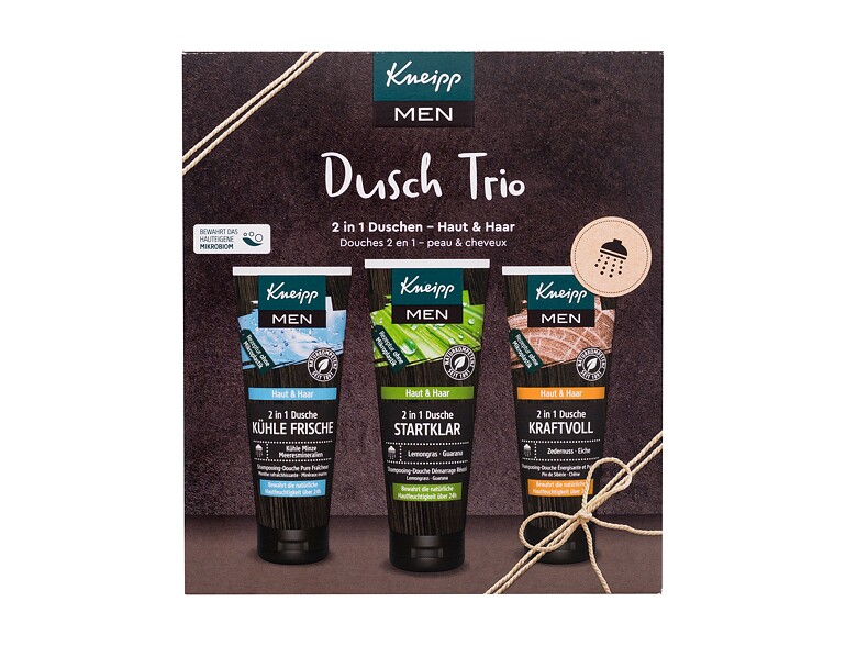 Doccia gel Kneipp Men Shower Trio 75 ml Sets