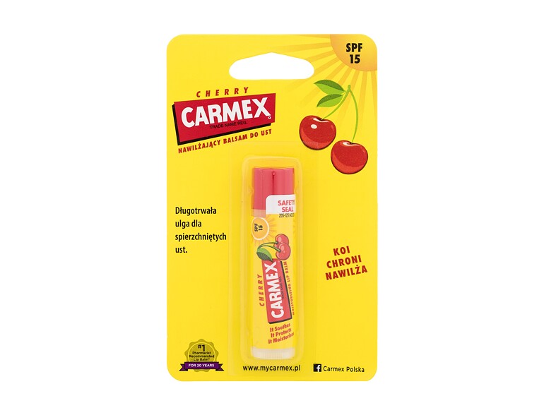 Lippenbalsam Carmex Cherry SPF15 4,25 g Beschädigte Verpackung