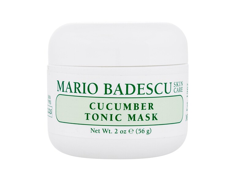 Masque visage Mario Badescu Cucumber Tonic Mask 56 g emballage endommagé