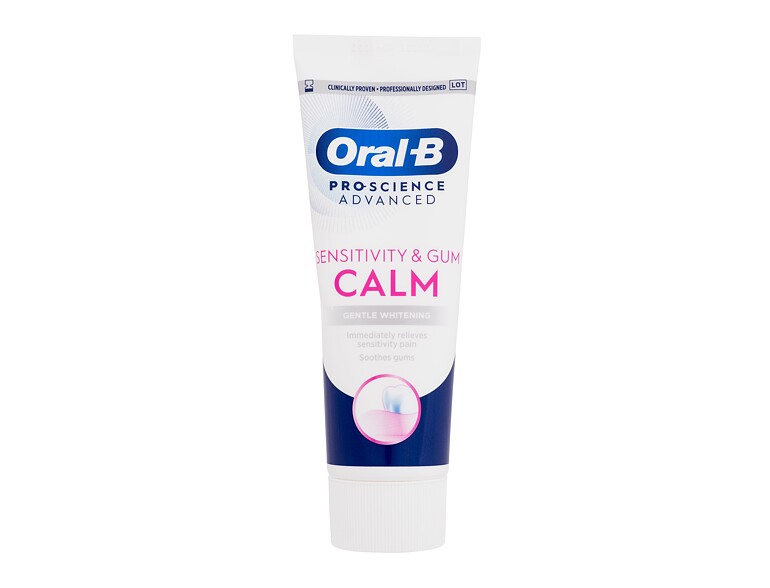 Dentifrice Oral-B Sensitivity & Gum Calm Gentle Whitening 75 ml