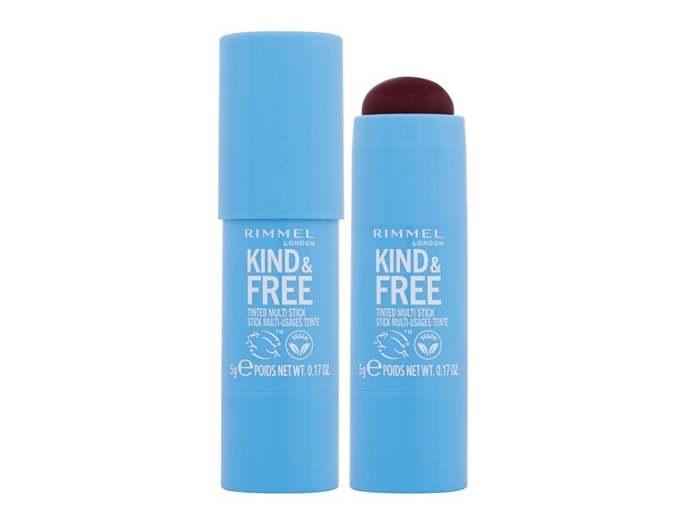 Rouge Rimmel London Kind & Free Tinted Multi Stick 5 g 005 Berry Sweet
