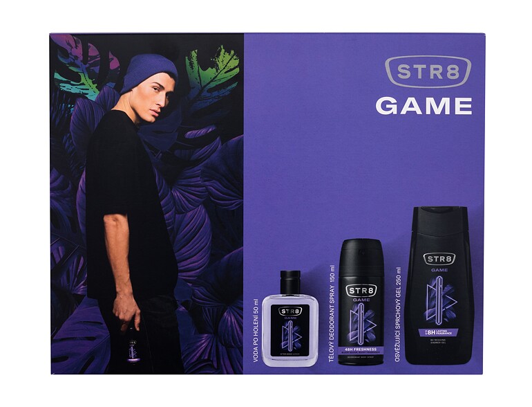 Rasierwasser STR8 Game 50 ml Beschädigte Schachtel Sets