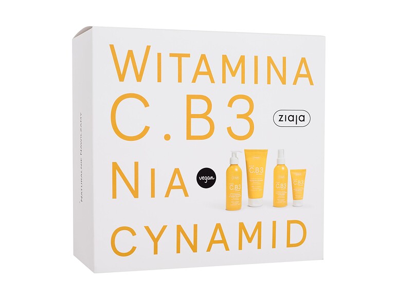 Baume corps Ziaja Vitamin C.B3 Niacinamide 200 ml Sets