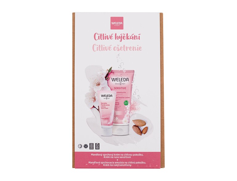 Doccia crema Weleda Almond 200 ml Sets