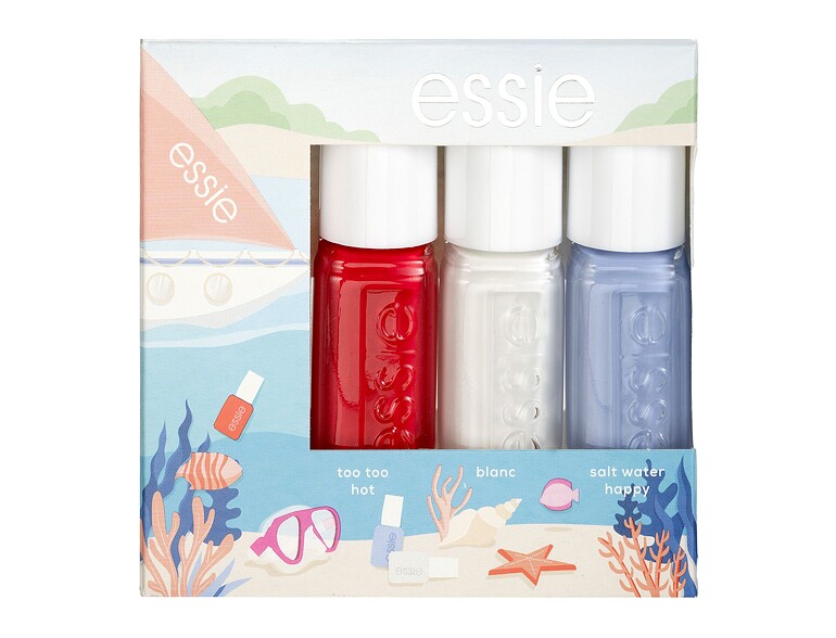 Nagellack Essie Summer Mini Trio Aquaholic 5 ml Too Too Hot Sets