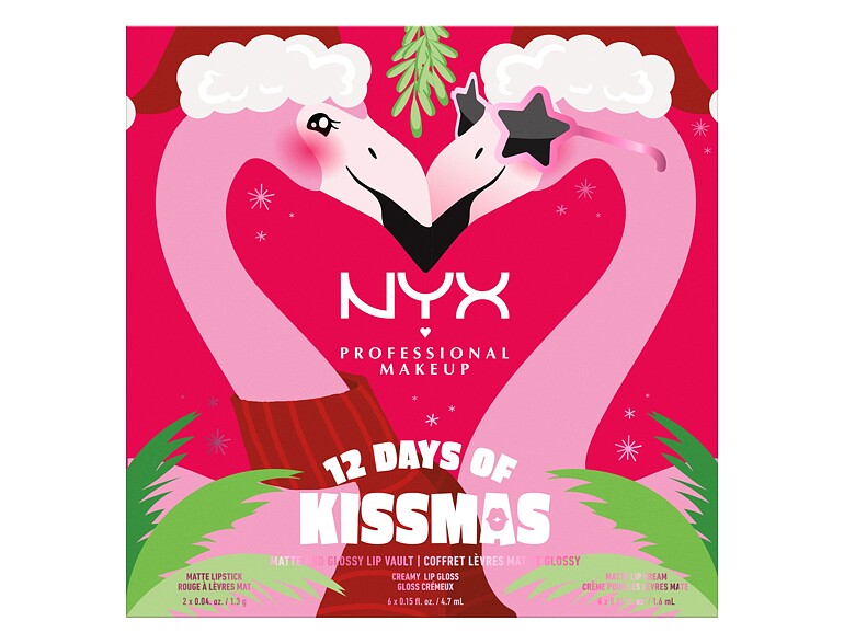 Make-up kit NYX Professional Makeup Fa La La L.A. Land 12 Days Of Kissmas 1 St. Sets