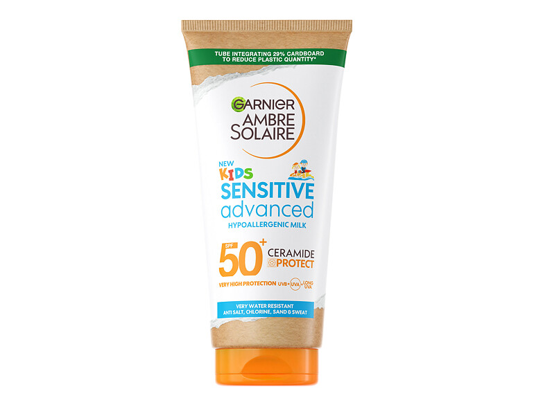 Sonnenschutz Garnier Ambre Solaire Kids Advanced Sensitive Hypoallergenic Milk SPF50+ 175 ml