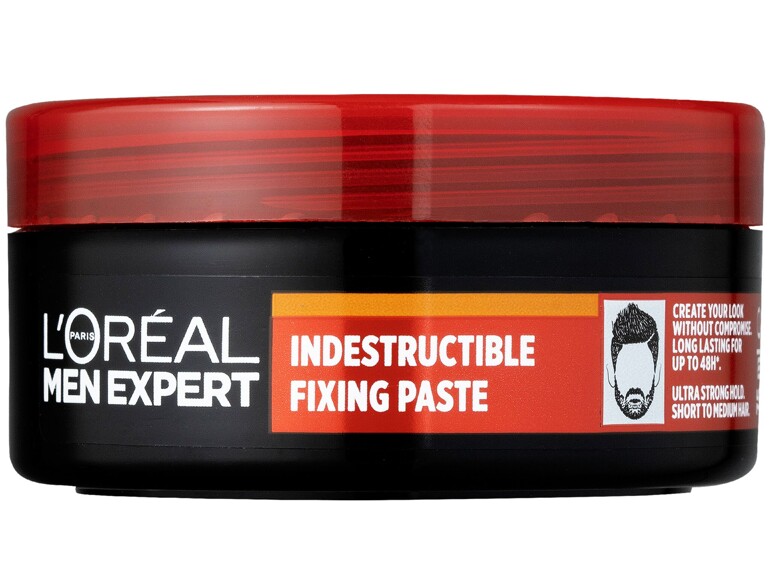 Crème pour cheveux L'Oréal Paris Men Expert ExtremeFix Indestructible Fixing Paste 75 ml