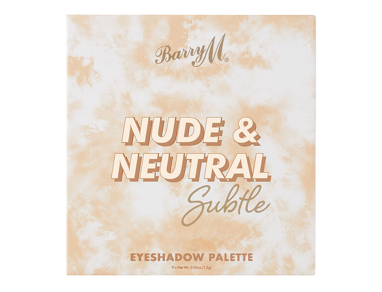 Lidschatten Barry M Nude & Neutral Subtle 13,5 g
