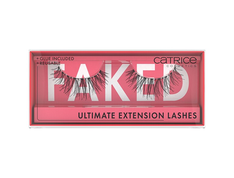 Falsche Wimpern Catrice Faked Ultimate Extension Lashes 1 St. Black