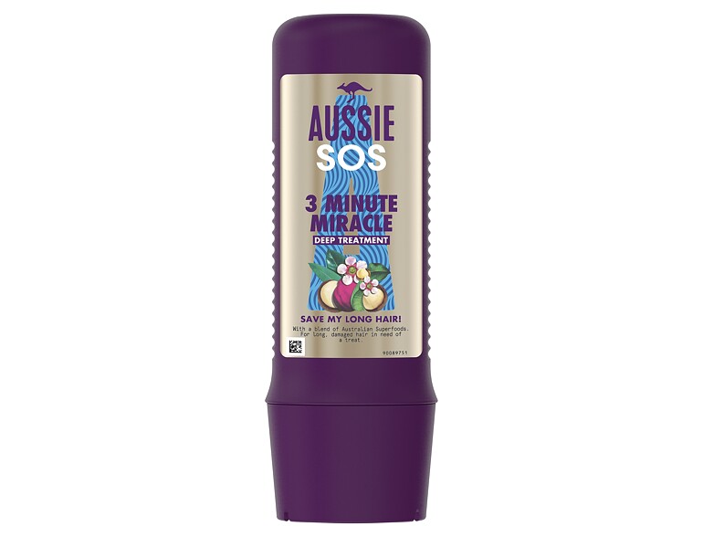 Maschera per capelli Aussie SOS Save My Lengths 3 Minute Miracle Deep Treatment 225 ml