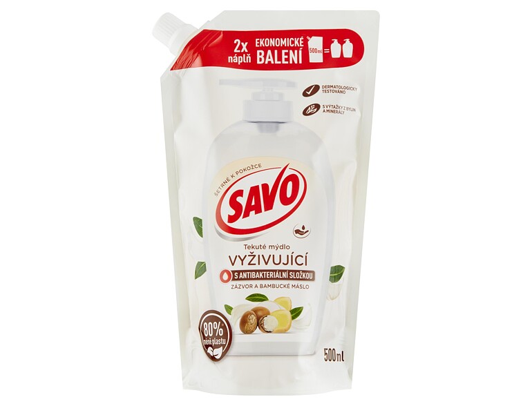 Sapone liquido Savo Ginger & Shea Butter Nourishing Liquid Handwash Ricarica 500 ml