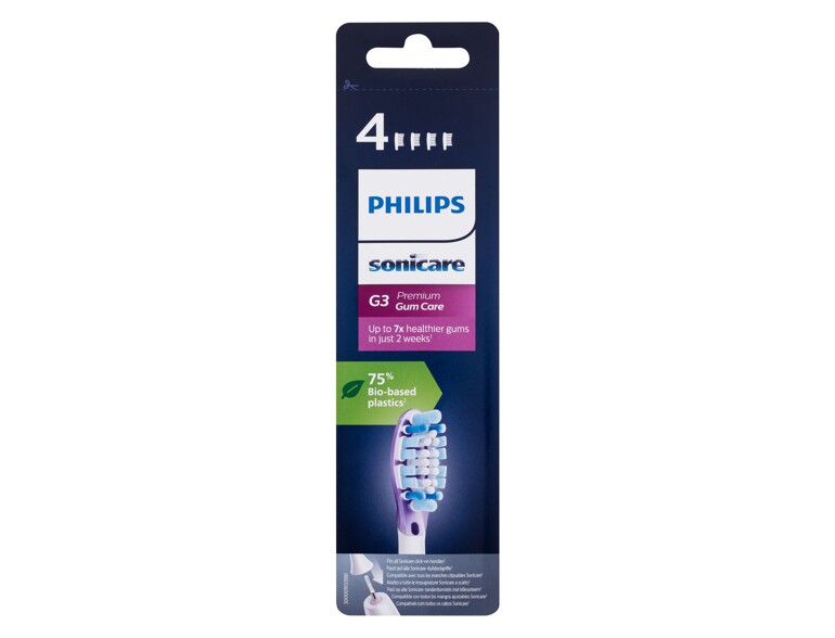 Testa di ricambio Philips Sonicare G3 Premium Gum Care HX9044/33 4 St.
