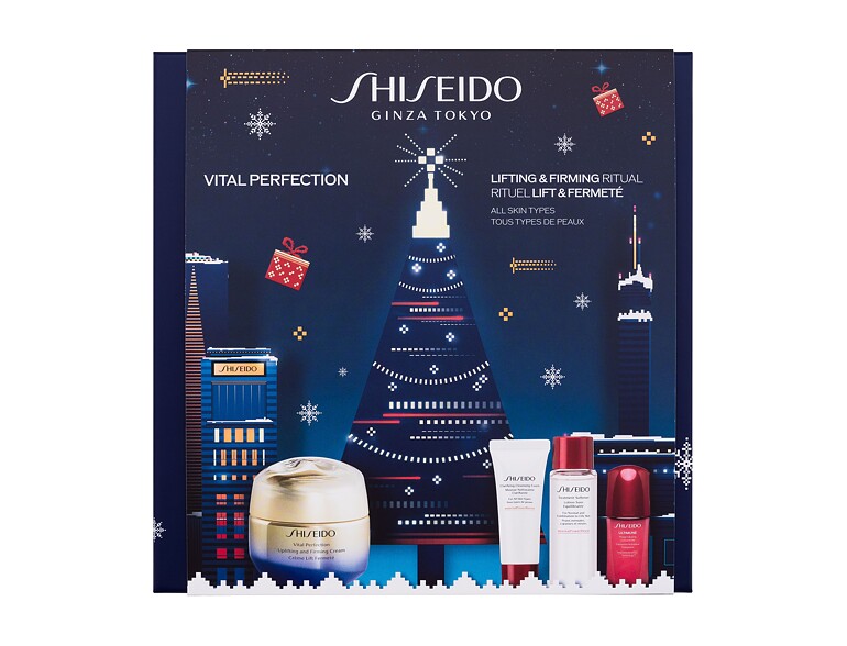 Crema giorno per il viso Shiseido Vital Perfection Lifting & Firming Ritual 50 ml Sets