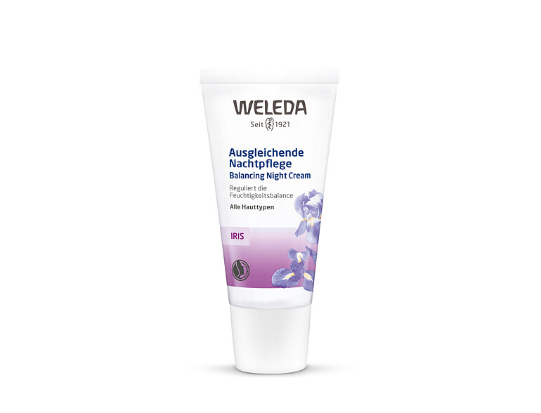 Nachtcreme Weleda Iris Balancing Night Cream 30 ml