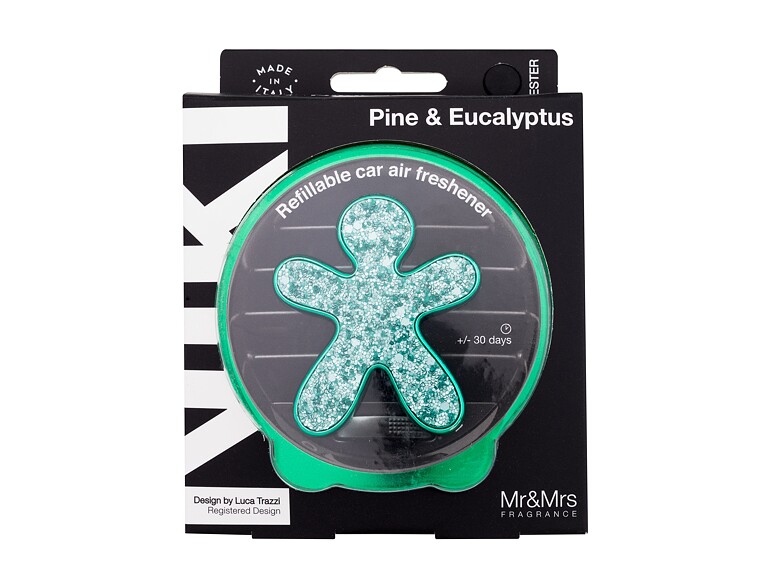 Autoduft Mr&Mrs Fragrance Niki Fashion Pine & Eucalyptus 1 St. Beschädigte Verpackung