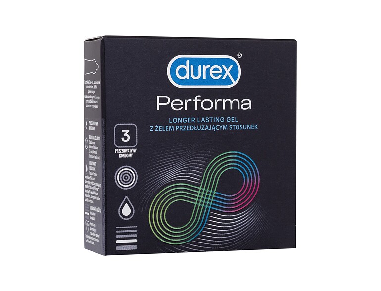 Preservativi Durex Performa 3 St.