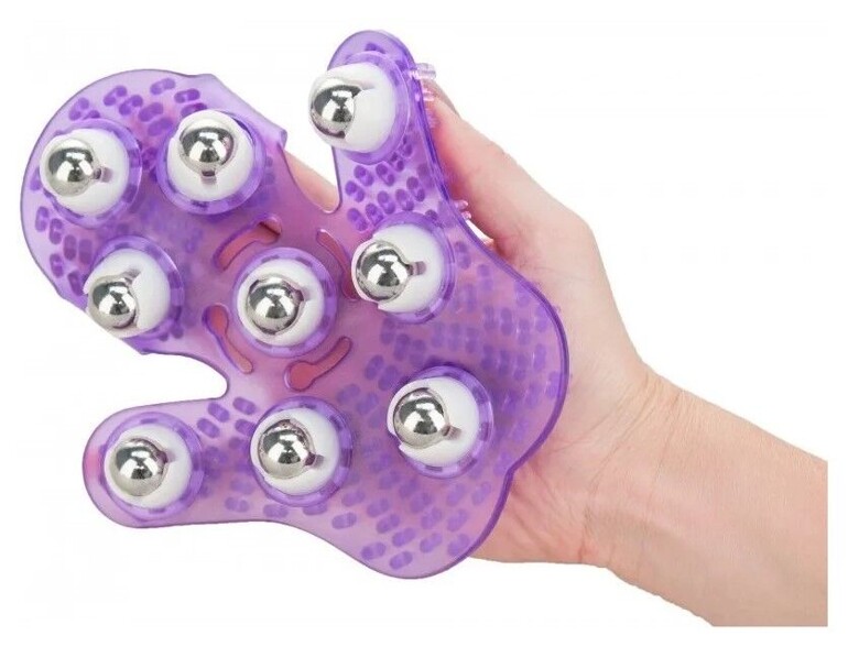 Massagemittel Simple & True Roller Balls Massager Purple 1 St.