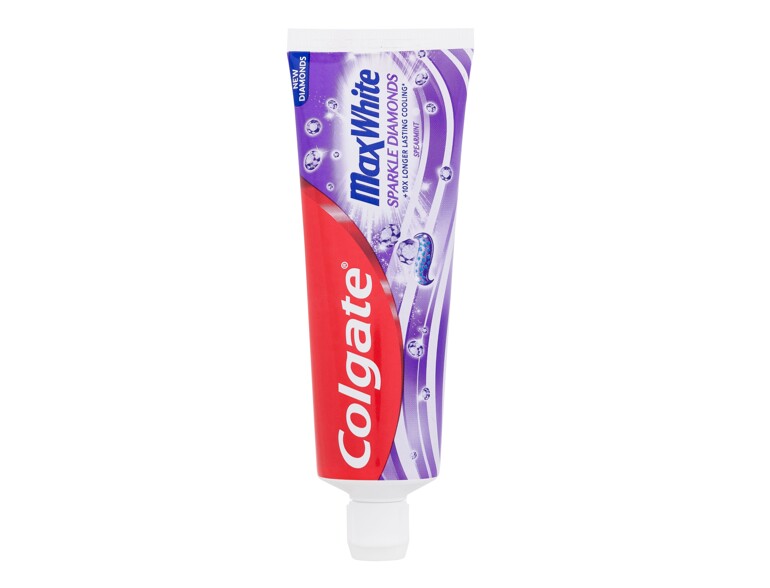 Zahnpasta  Colgate Max White Sparkle Diamonds 75 ml Beschädigte Schachtel