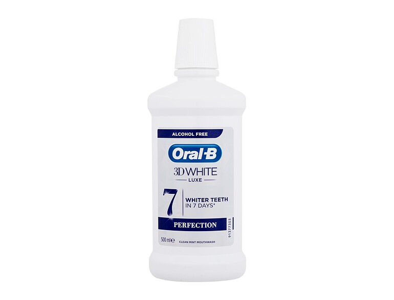 Mundwasser Oral-B 3D White Luxe 500 ml Beschädigtes Flakon