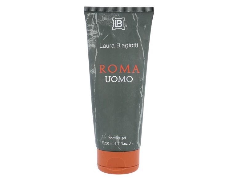 Gel douche Laura Biagiotti Roma Uomo 200 ml emballage endommagé