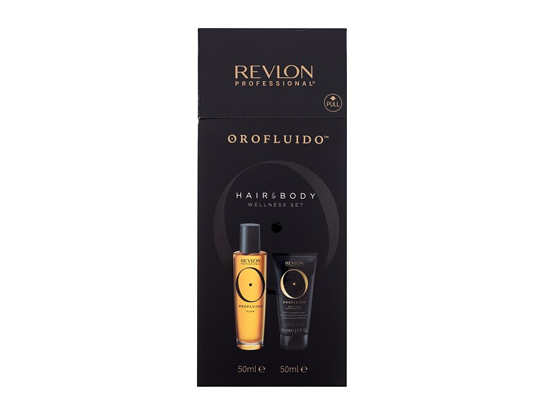 Olio per capelli Revlon Professional Orofluido Elixir 50 ml scatola danneggiata Sets