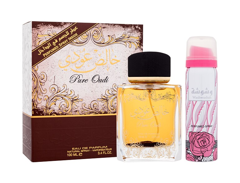 Eau de Parfum Lattafa Pure Oudi 100 ml Sets
