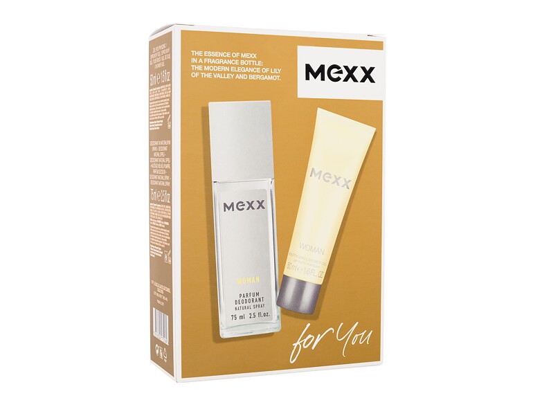 Deodorant Mexx Woman 75 ml Beschädigte Schachtel Sets