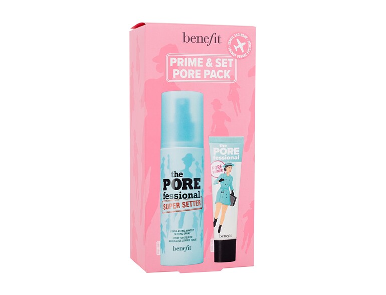 Fixateur de maquillage Benefit Prime & Set Pore Pack 120 ml Sets