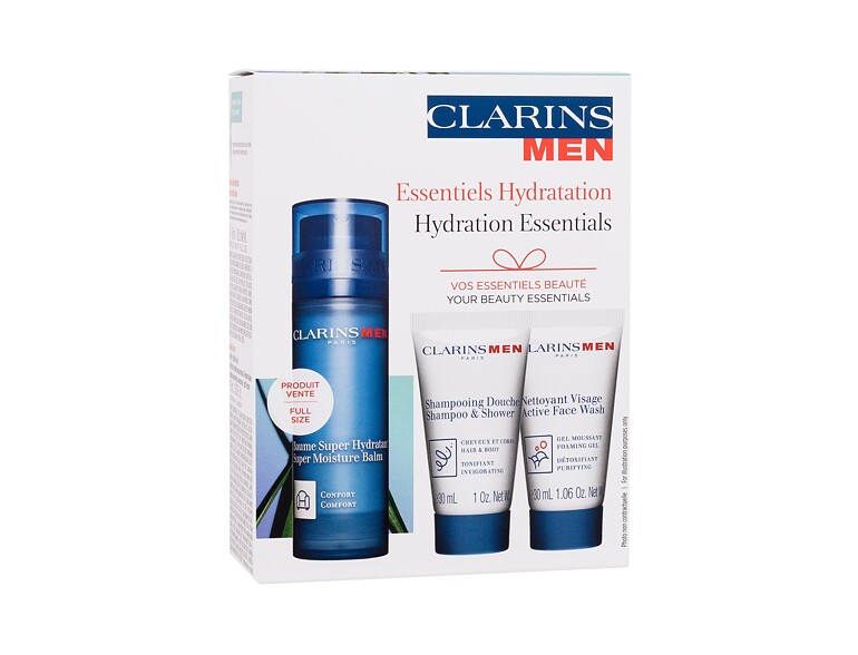 Tagescreme Clarins Men Hydration Essentials 50 ml Sets