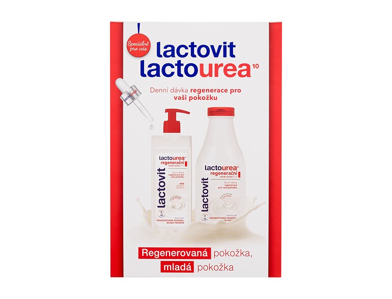 Körperlotion Lactovit LactoUrea Regenerating 400 ml Beschädigte Schachtel Sets