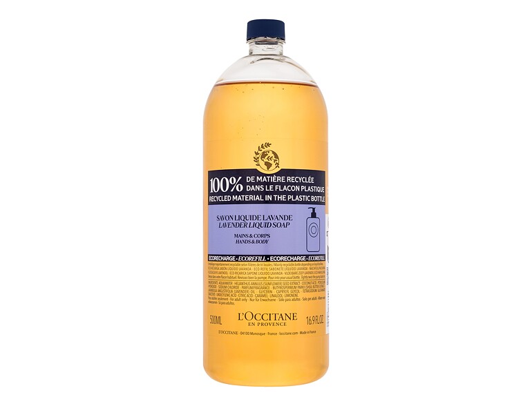 Flüssigseife L'Occitane Lavender Liquid Soap Nachfüllung 500 ml