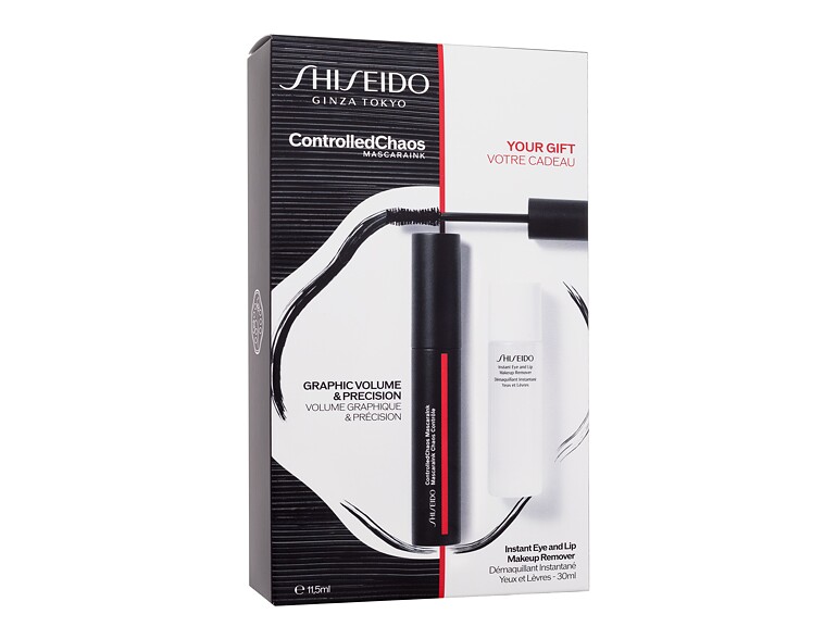 Mascara Shiseido ControlledChaos MascaraInk 11,5 ml 01 Black Pulse Sets