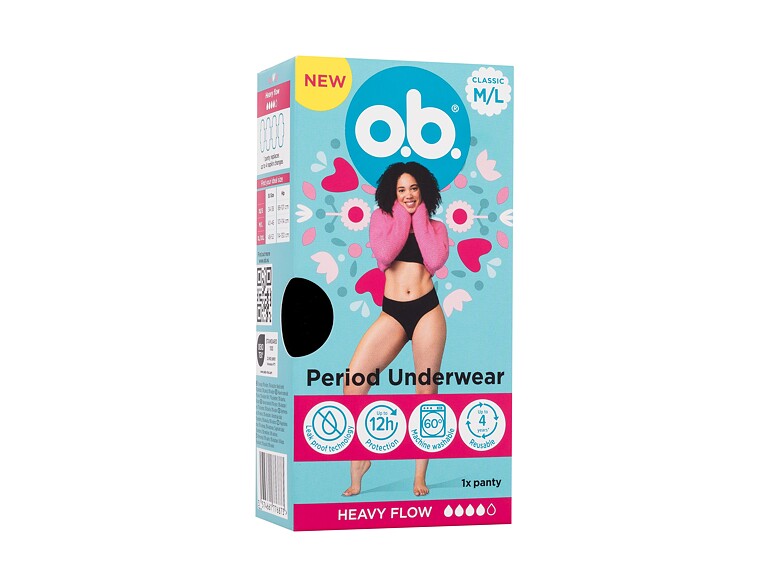 Periodenhöschen o.b. Period Underwear M/L 1 St. Beschädigte Schachtel