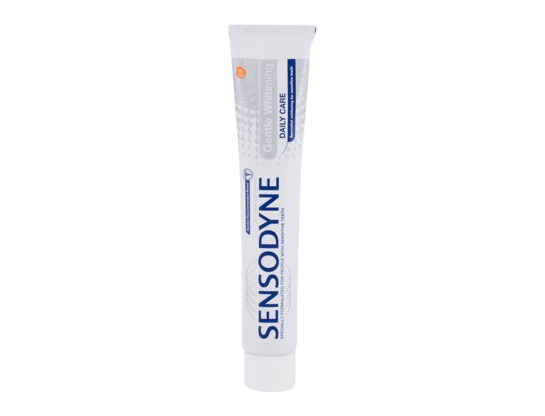 Dentifrice Sensodyne Gentle Whitening 75 ml emballage endommagé