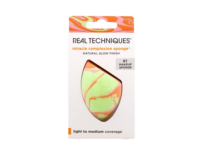 Applikator Real Techniques Miracle Complexion Sponge Orange Swirl Limited Edition 1 St. Beschädigte Schachtel