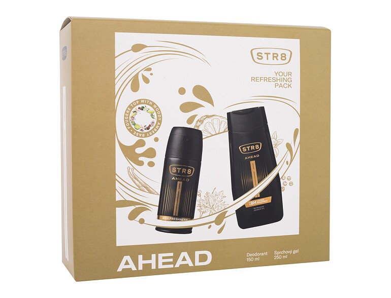 Deodorant STR8 Ahead 150 ml Beschädigte Schachtel Sets