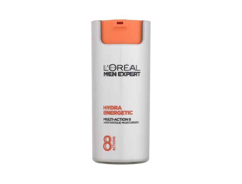 Tagescreme L'Oréal Paris Men Expert Hydra Energetic Multi-Action 8 Anti-Fatigue Moistu 50 ml Beschädigte Schachtel