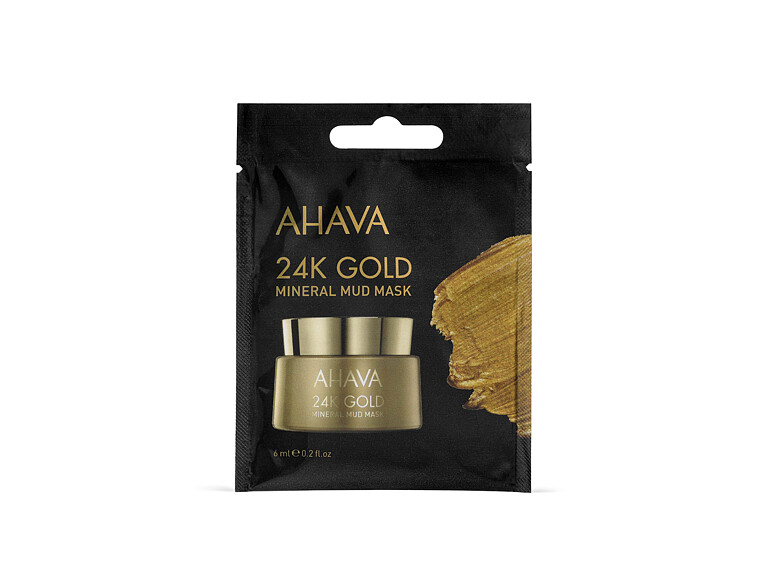 Gesichtsmaske AHAVA 24K Gold Mineral Mud Mask 6 ml