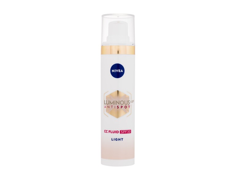 CC cream Nivea Luminous 630 Antispot CC Fluid SPF30 40 ml 01 Light scatola danneggiata