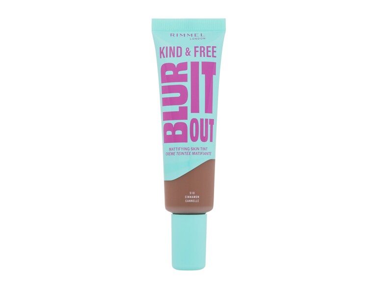 Foundation Rimmel London Kind & Free Blur It Out Mattifying Skin Tint 30 ml 510 Cinnamon