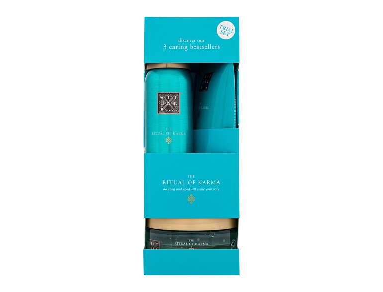 Duschschaum  Rituals The Ritual Of Karma 3 Caring Bestsellers 50 ml Beschädigte Schachtel Sets