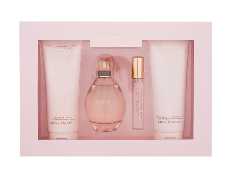 Eau de Parfum Sarah Jessica Parker Lovely 100 ml Beschädigte Schachtel Sets