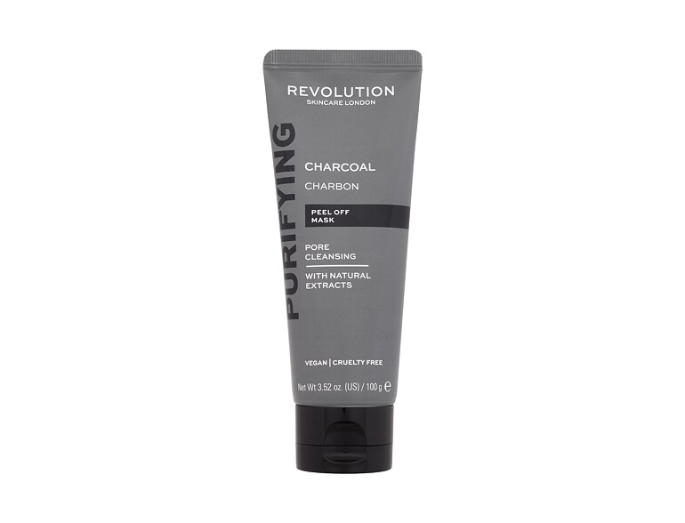 Gesichtsmaske Revolution Skincare Purifying Charcoal Peel Off Mask 100 g